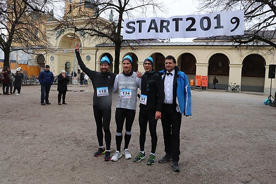 Start Neujahrslauf 2018 (Foto: Martin Schmitz)